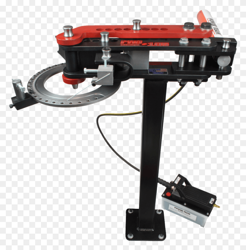 968x989 Hydraulic Tube And Pipe Bender, Machine, Gun, Weapon HD PNG Download