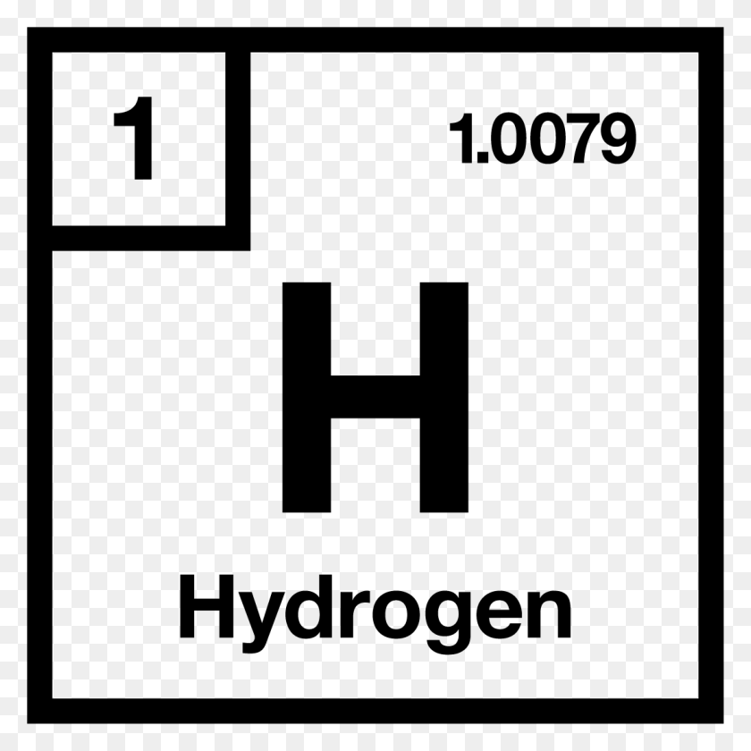 1100x1100 Hydrogen, Text, Number, Symbol HD PNG Download