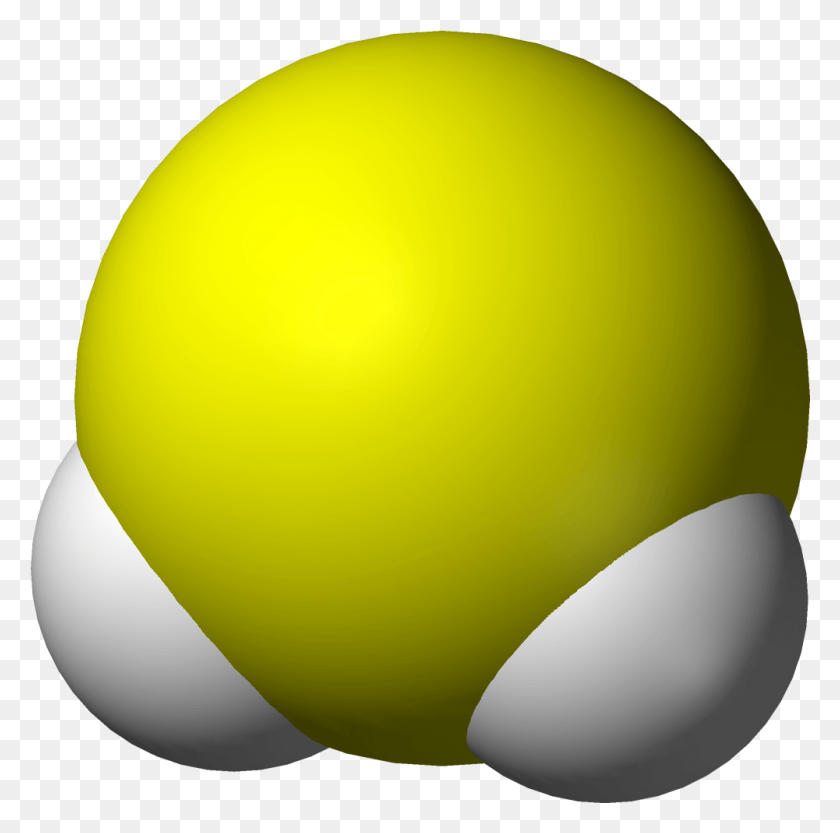 1001x993 Hydrogen Sulfide 3d Vdw Hydrogen Sulfide, Green, Plant, Ball HD PNG Download