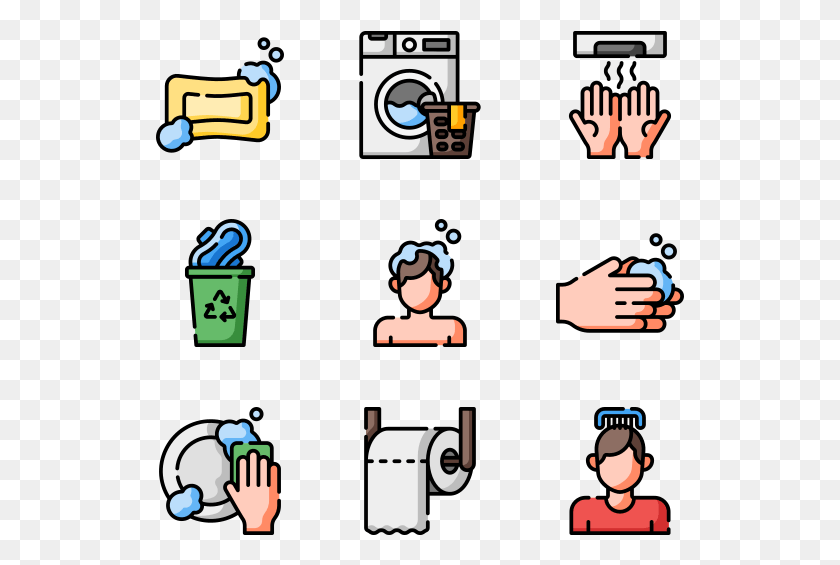 529x505 Hygiene Routine Like Dislike Icon, Poster, Advertisement, Hand HD PNG Download
