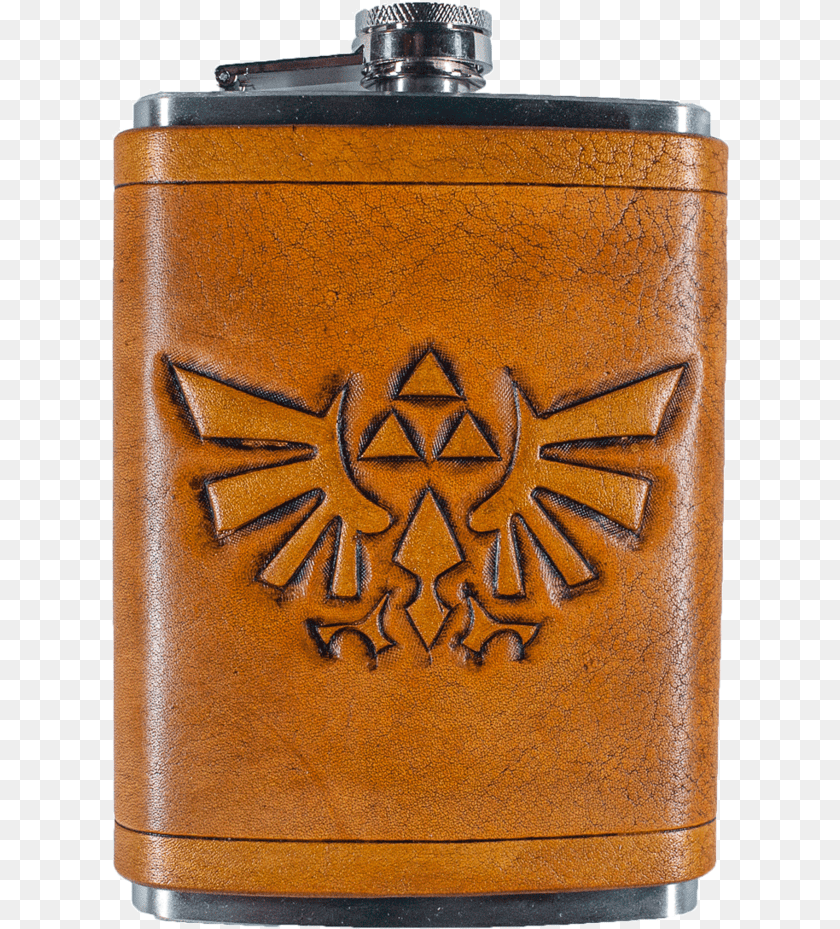 620x929 Hylian Triforce Inspired Flask Set Solid, Can, Tin Sticker PNG