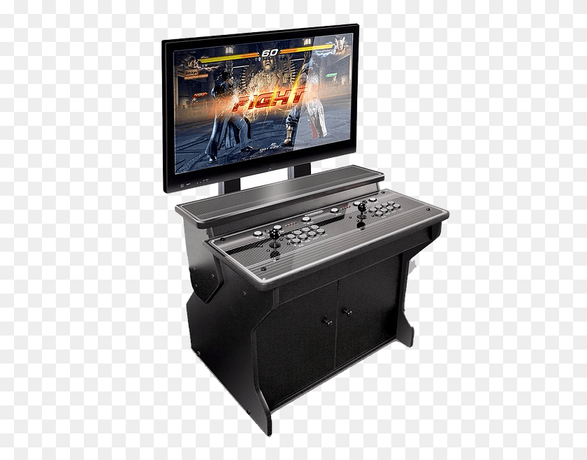 452x598 Hyper Arcade Systems Cabinet Arcade Sit Cabinet, Monitor, Screen, Electronics HD PNG Download