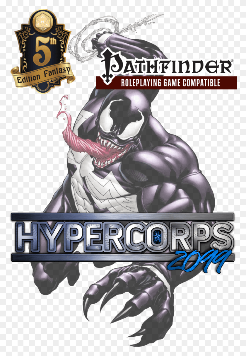 801x1187 Hypercorps Venom Promo Imagen De Venom Animado, Плакат, Реклама, Флаер Png Скачать
