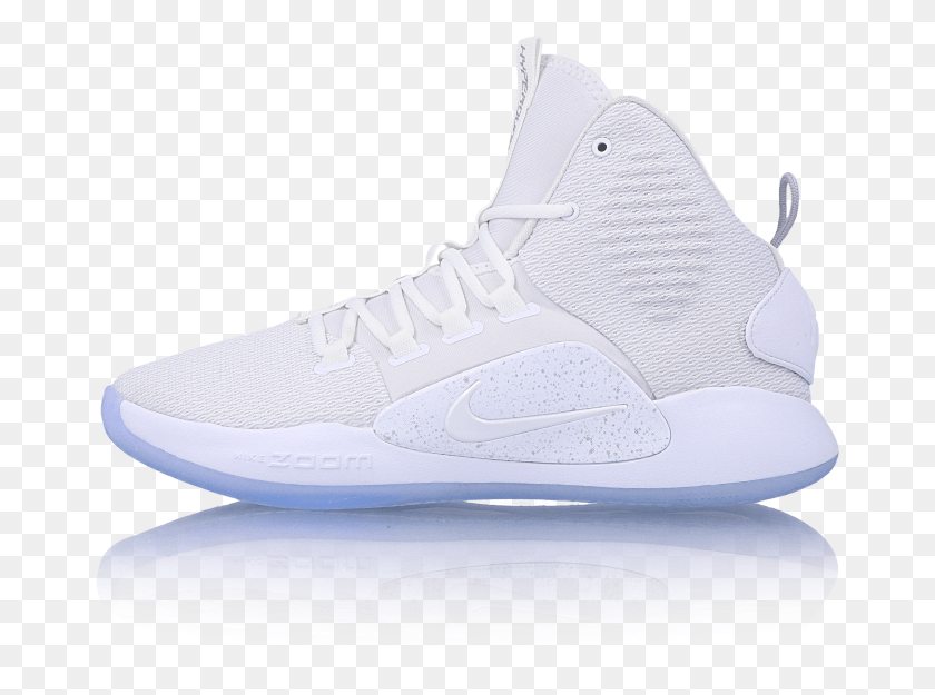669x565 Hyperdunk X Pure White Sneakers, Shoe, Footwear, Clothing HD PNG Download