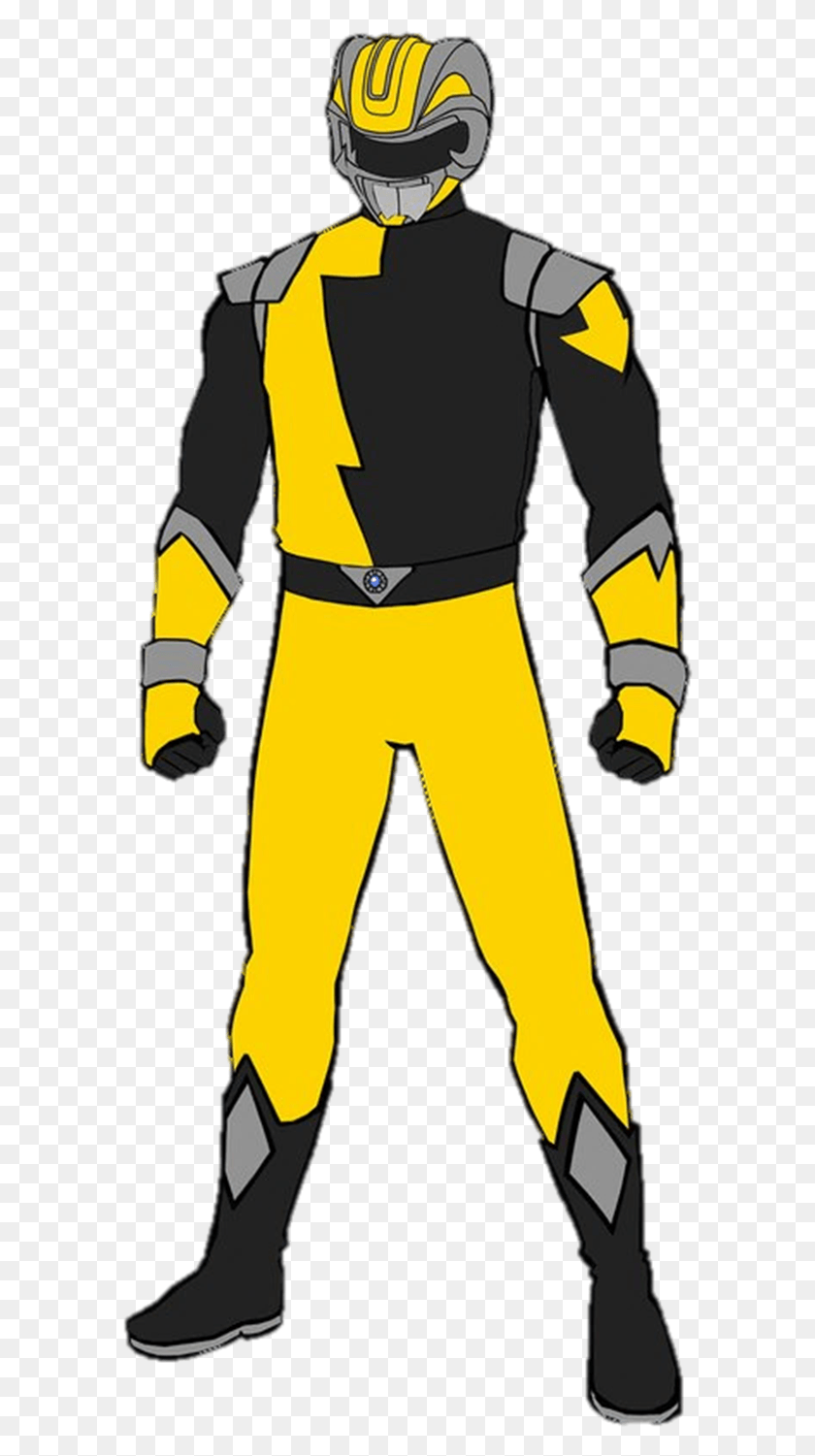 588x1441 Hyperforce Yellow Ranger, Persona, Humano, Uniforme Militar Hd Png