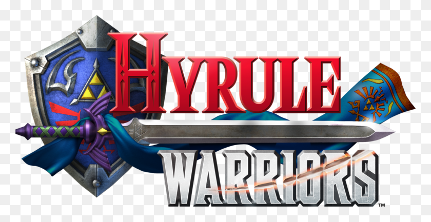 1200x575 Hyrule Warriors English Logo Zelda Hyrule Warriors Logo, Word, Game, Gambling HD PNG Download