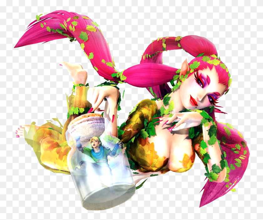 756x642 Hyrule Warriors Great Fairy, Graphics, Modern Art HD PNG Download