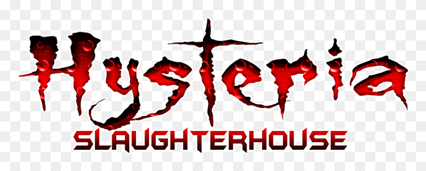 839x300 Hysteria Slaughterhouse Logo Afiches De Colo Colo, Etiqueta, Texto, Símbolo Hd Png
