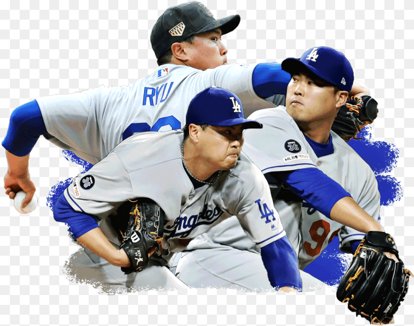 Hyun Jin Ryu, Baseball, Team, Baseball Glove, Sport Clipart PNG