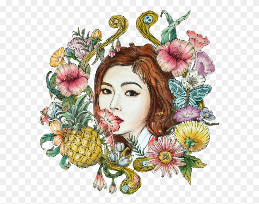 585x603 Hyuna Hows, Plant, Graphics HD PNG Download