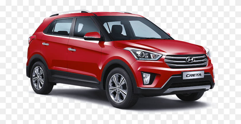 673x374 Hyundai Creta 2017 Nissan Pathfinder Red, Автомобиль, Транспортное Средство, Транспорт Hd Png Скачать