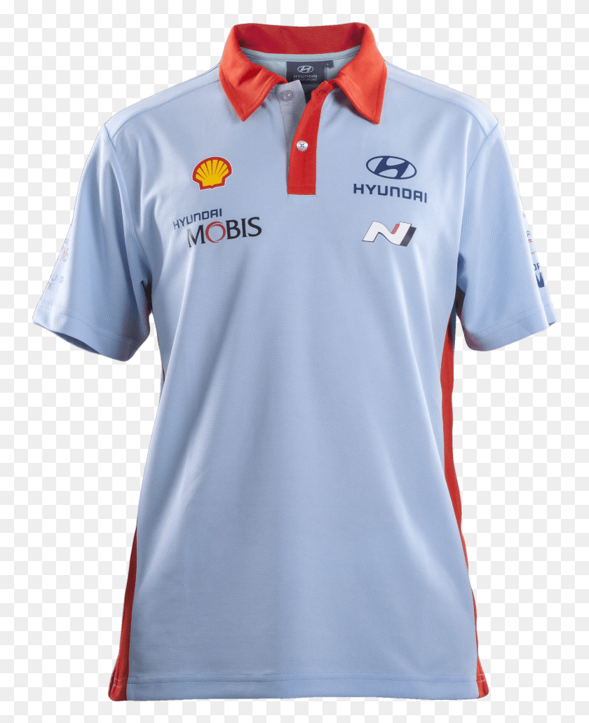 751x971 Hyundai Logos Feature On The Front Left Of The Chest T Shirt Thierry Neuville, Clothing, Apparel, Shirt HD PNG Download