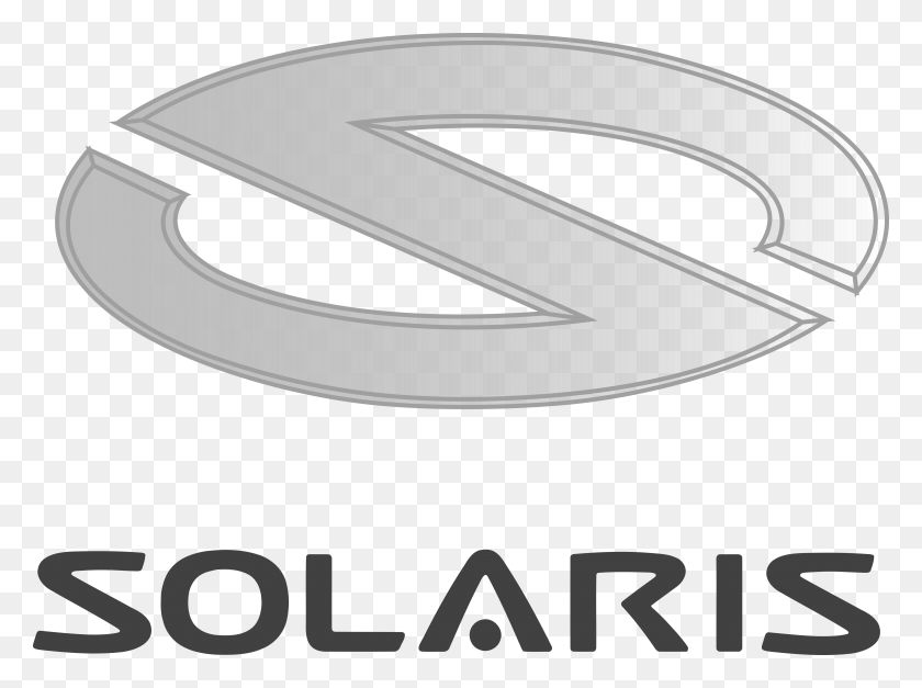 5000x3636 Hyundai Solaris Logo Emblem, Symbol, Trademark, Text HD PNG Download