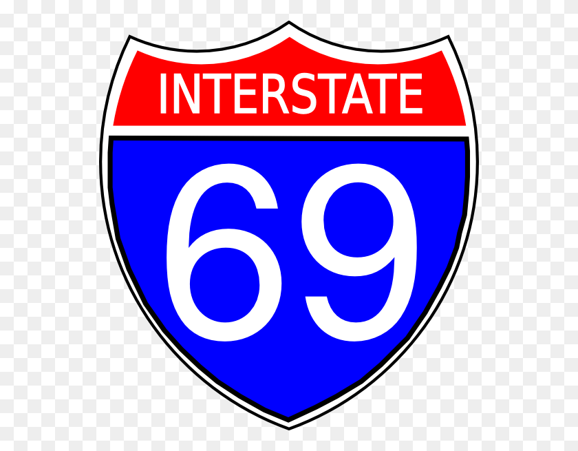 552x595 Descargar Png I 69 Reunión Informativa Interstate 69 Logo, Texto, Armadura, Etiqueta Hd Png
