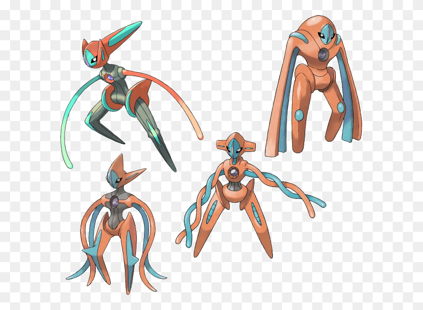 599x555 I Also Like Deoxys Http Deoxys Forms Pokemon Go, Costume, Sea Life HD PNG Download