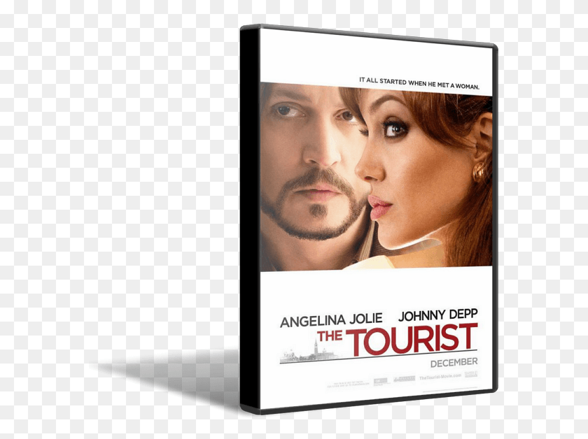 588x568 I Am A Sucker For Johnny Depp39s Good Looks And Acting Tourist Movie Poster, Person, Human, Face HD PNG Download