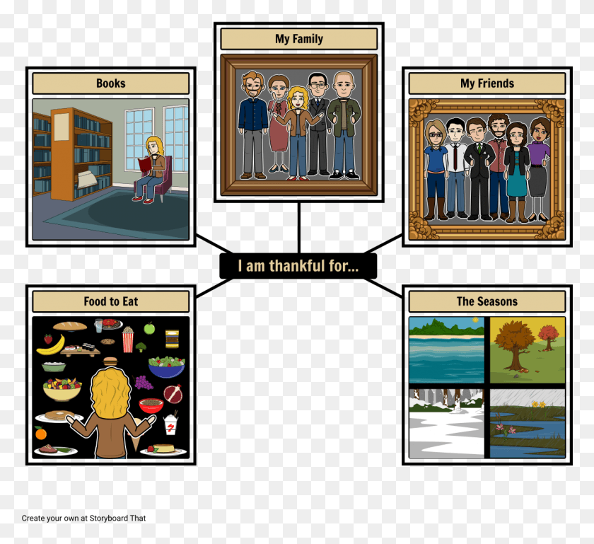 1116x1015 I Am Thankful For Thanksgiving, Person, Human, Comics HD PNG Download