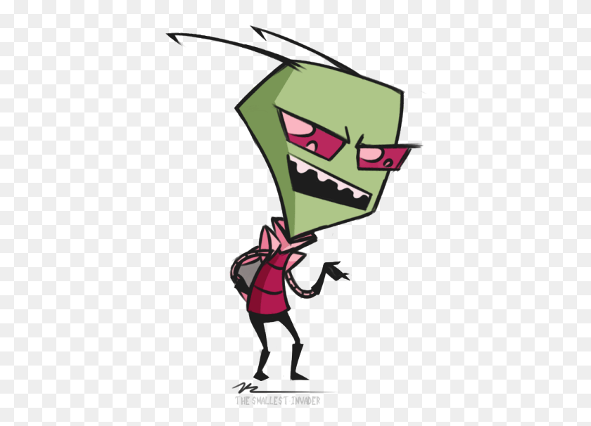 374x546 I Am Zim He39s Transparent Drag Him Around The Screen Invader Zim Transparent Background, Toy, Kite HD PNG Download