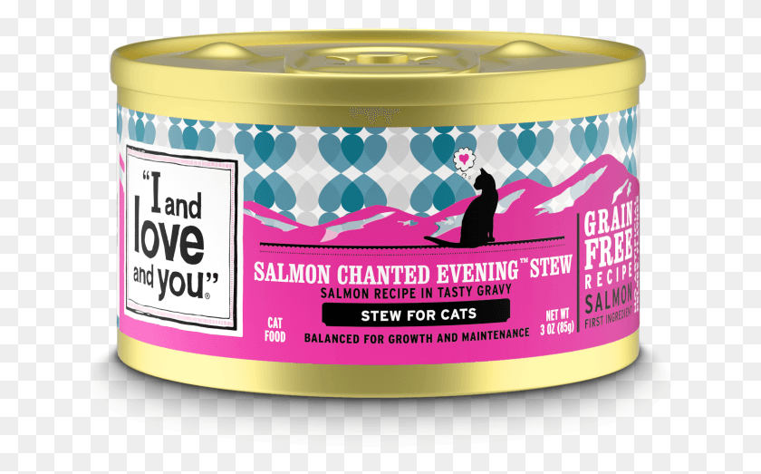 648x463 I And Love And You Salmon Chanted Evening Stew Canned Cat, Canned Goods, Can, Aluminium HD PNG Download