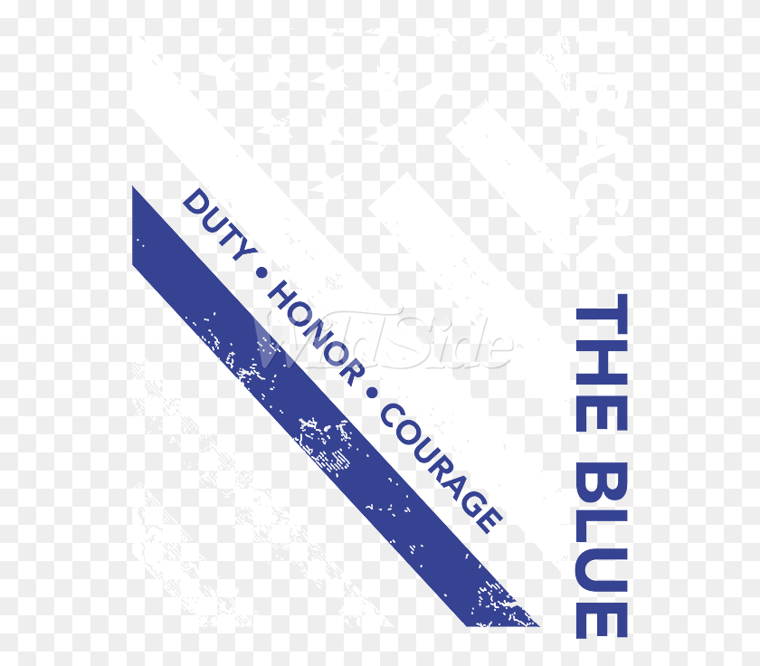 550x676 I Back The Blue Credit Agricole, Text, Symbol, Word HD PNG Download
