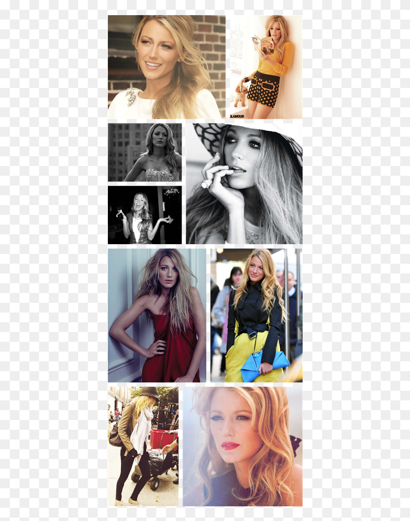 400x1007 I Became Mildly Obsessed With Blake Lively During This Blake Lively Glamour Magazine 2011, Person, Clothing, Female HD PNG Download