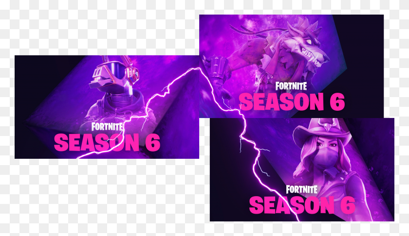 3950x2159 I Connected The Lightningcreative Fortnite Season 6 Banner HD PNG Download
