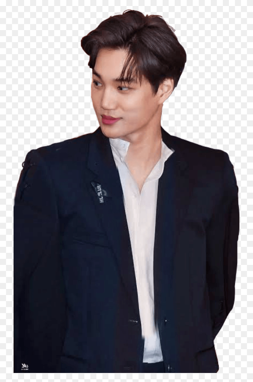 750x1209 I Couldn39t Help Myself So Here39s A Little Wedding Kaisoo Formal Wear, Clothing, Apparel, Person HD PNG Download