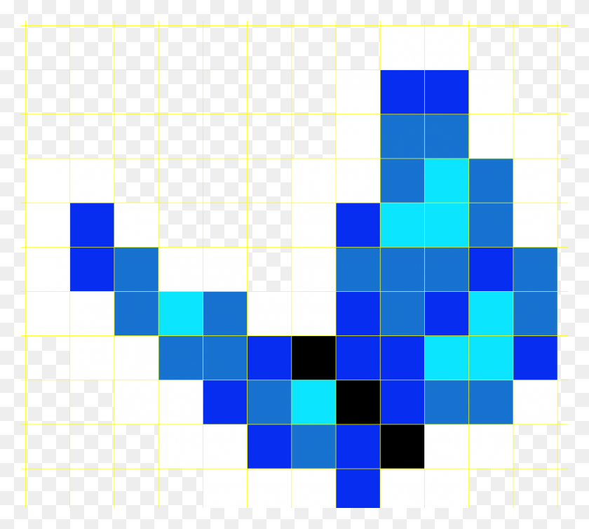 1024x912 I Created A Pixel Template Of A Butterfly For Rplace Minecraft Diamond Armor, Graphics, Chess HD PNG Download
