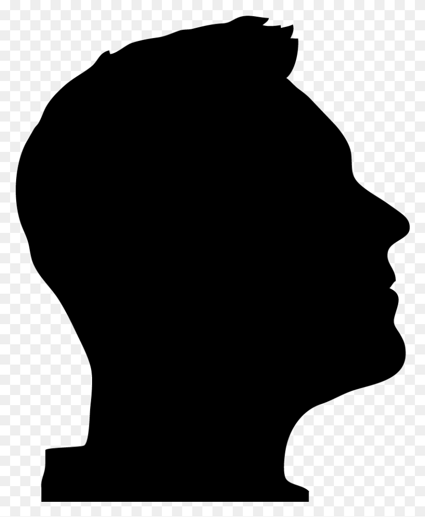 811x1000 I Didn39t Really Take Time To Consider What I Liked Man Profile Silhouette Vector, Leisure Activities, Text HD PNG Download