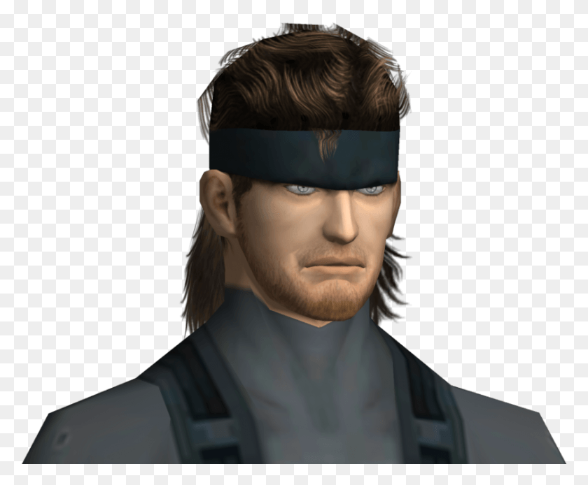 843x686 I Don39t Know Who This Guy Is But He Seems Like A Badass Transparent Solid Snake, Clothing, Apparel, Person HD PNG Download