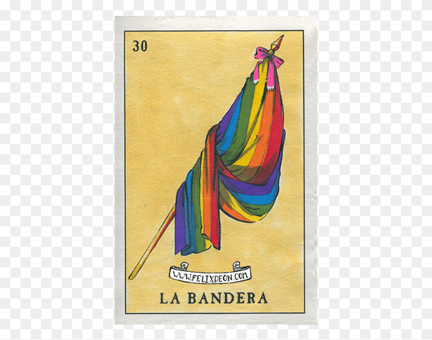 397x601 I Don39t Often Paint Rainbow Flags He Said Queer Loteria, Modern Art, Poster HD PNG Download