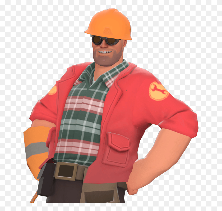 663x737 I Don39t Think That Changing A Bit Of Color Scheming Tf2 Engineer Dad, Clothing, Apparel, Jacket HD PNG Download