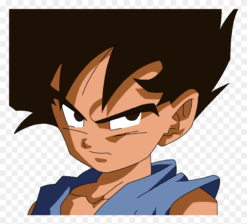 998x900 I Dont Know Who You Are But If You Have Ill Intent Dragon Ball Gt Small Goku, Comics, Book, Person HD PNG Download