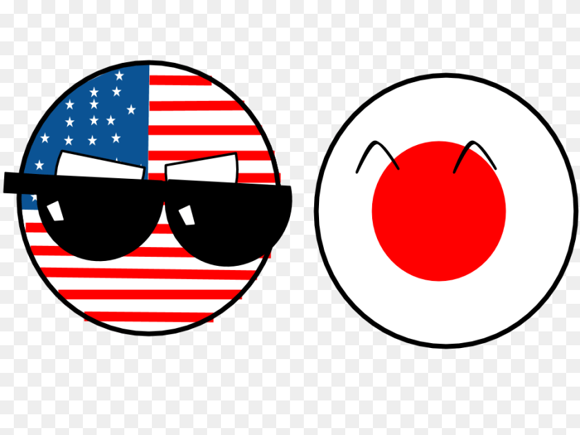 960x720 I Drew Countryballs For A School Project About Pearl Harbor, American Flag, Flag, Accessories, Sunglasses Clipart PNG