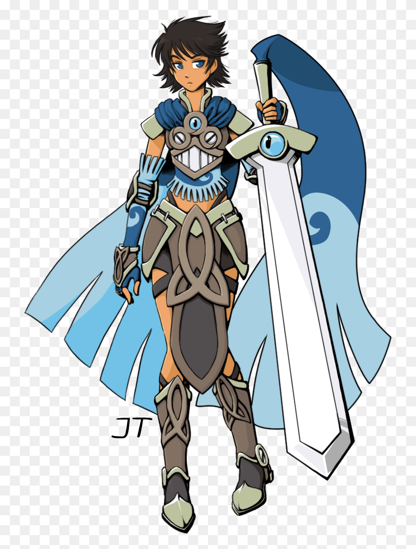745x1048 I Drew These 5 Years Ago And I Think They39re Still Honedge Gijinka, Person, Human, Knight HD PNG Download