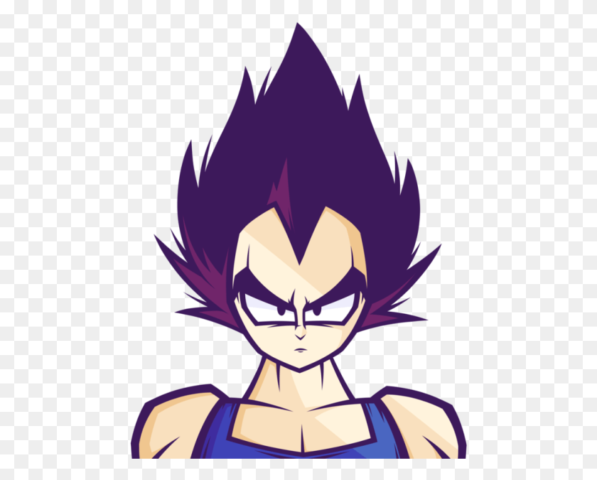 476x616 I Drew Vegeta And Decided To Shamelessly Recolour His Cartoon, Manga, Comics, Book HD PNG Download