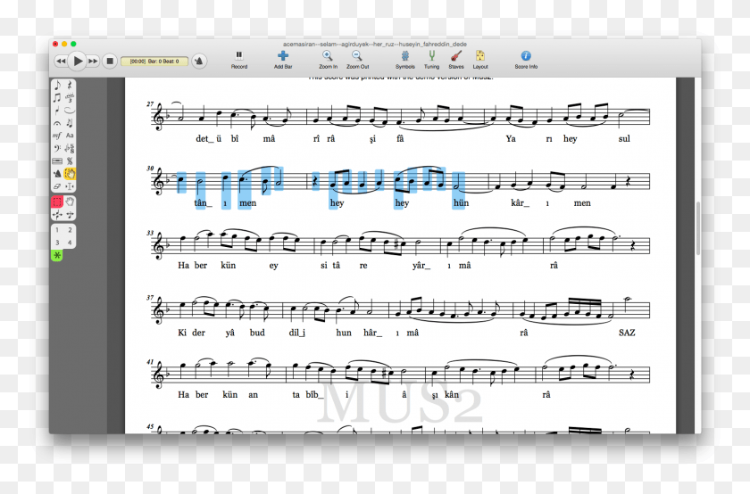 I Even Like How It Handles Highlighting Notes Sheet Music, Document, Text HD PNG Download