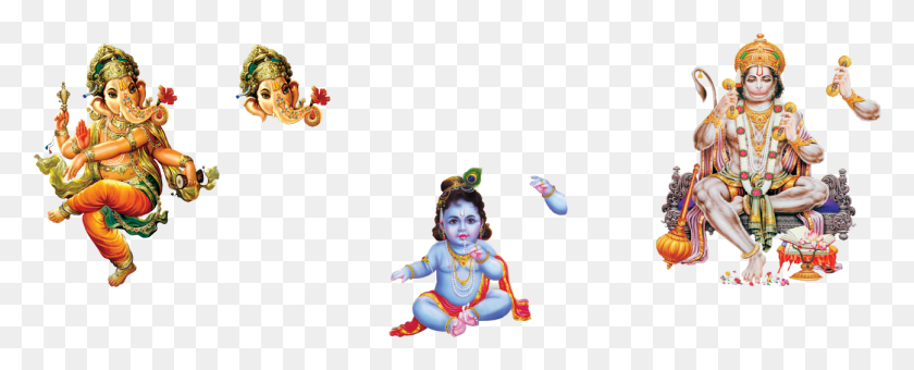 1297x466 Descargar Png / El Señor Krishna Ganesha, Maheshwari Hanuman, Persona, Human, Actividades De Ocio Hd Png