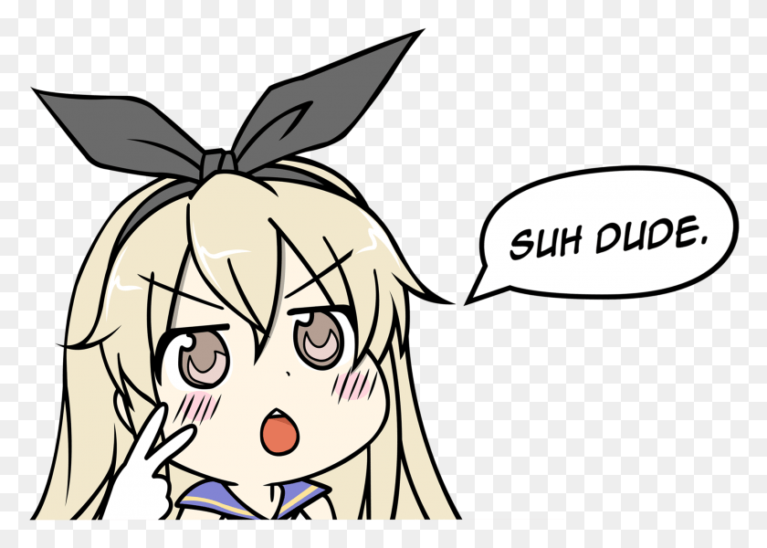 2099x1454 I Found The Version On The Picture But It39s Deformed Gyate Gyate Shimakaze, Manga, Comics, Book HD PNG Download