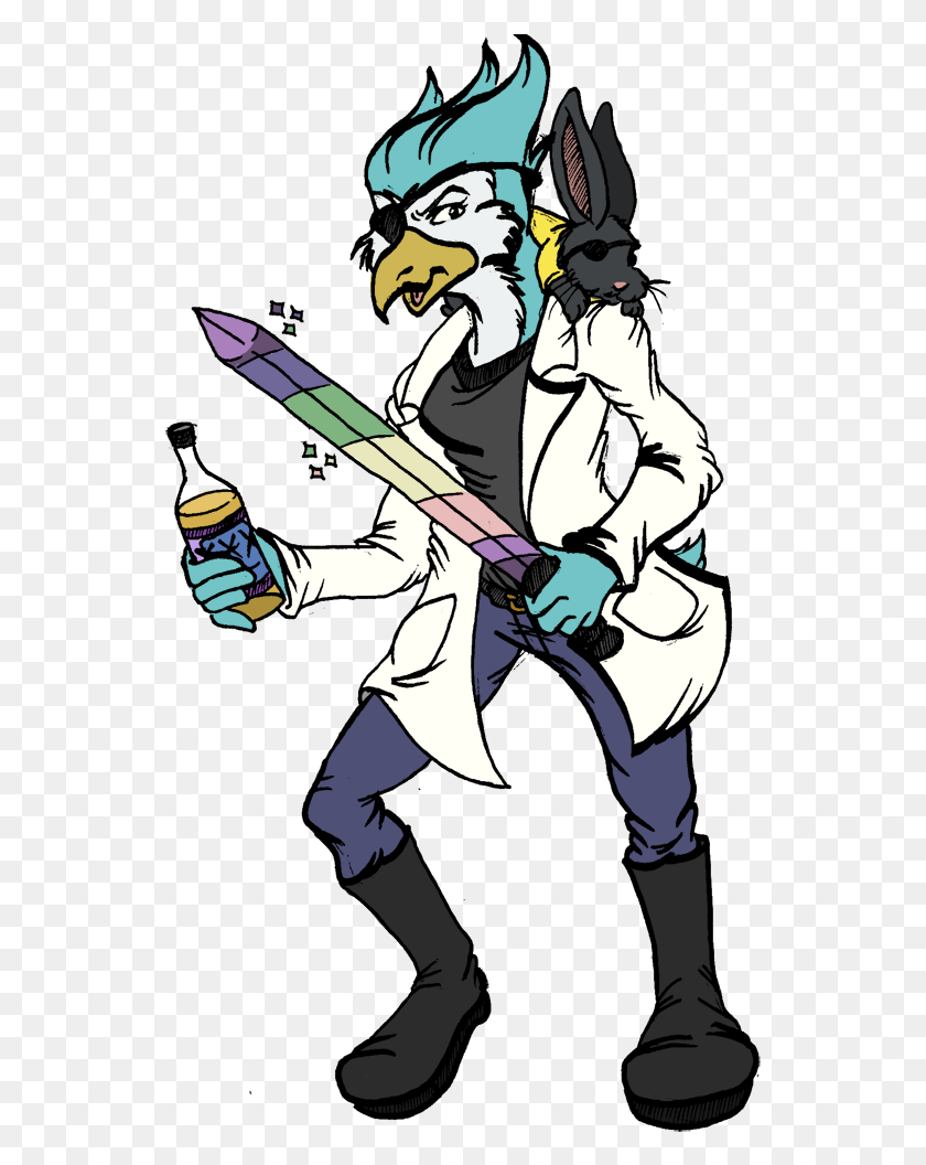 541x996 I Got A Labcoat As Part Of A Quest In Starbound And Cartoon, Person, Human, People HD PNG Download