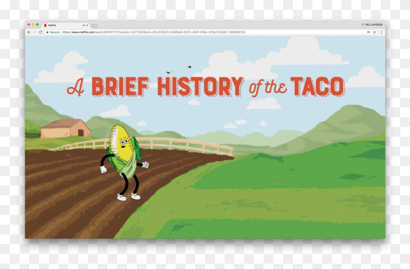 1269x800 I Have An Animated Short On Netflix About Tacos It39s Illustration, Person, Human, Outdoors HD PNG Download