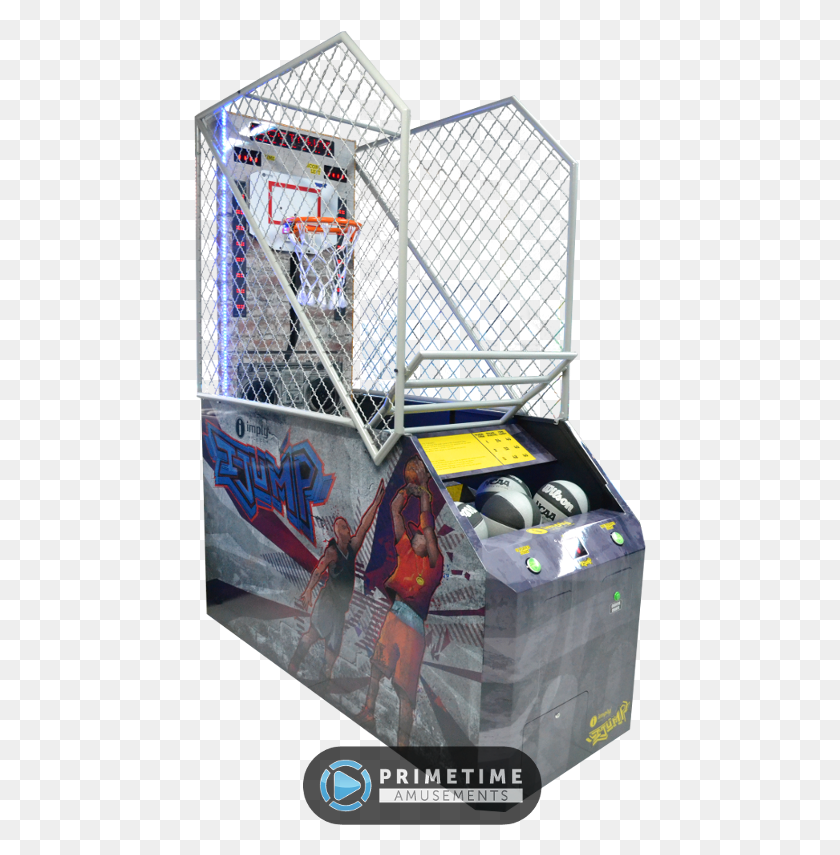 453x795 I Jump Street Arcade Basketball Game By Imply Rubik39s Cube, Person, Human, People HD PNG Download