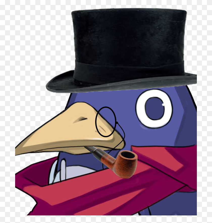 721x824 I Just Painted Over The Regular Prinny Face And Pasted Disgaea 5 Prinny, Clothing, Apparel, Cowboy Hat HD PNG Download