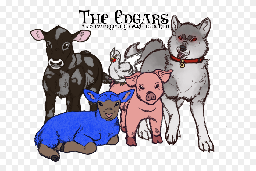 651x501 I Just Wanted To Draw Edgar The Cow As A Calf Edgar The Cow, Cattle, Mammal, Animal HD PNG Download