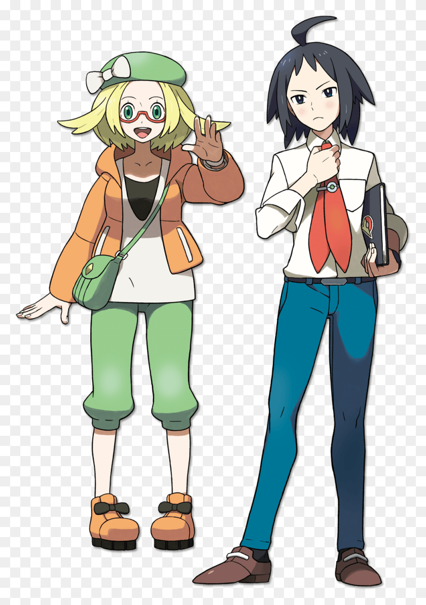 975x1418 I Liked The Gen V Rivals More Than Blue And Silver Pokemon Normal Gym Leader, Comics, Book, Person HD PNG Download
