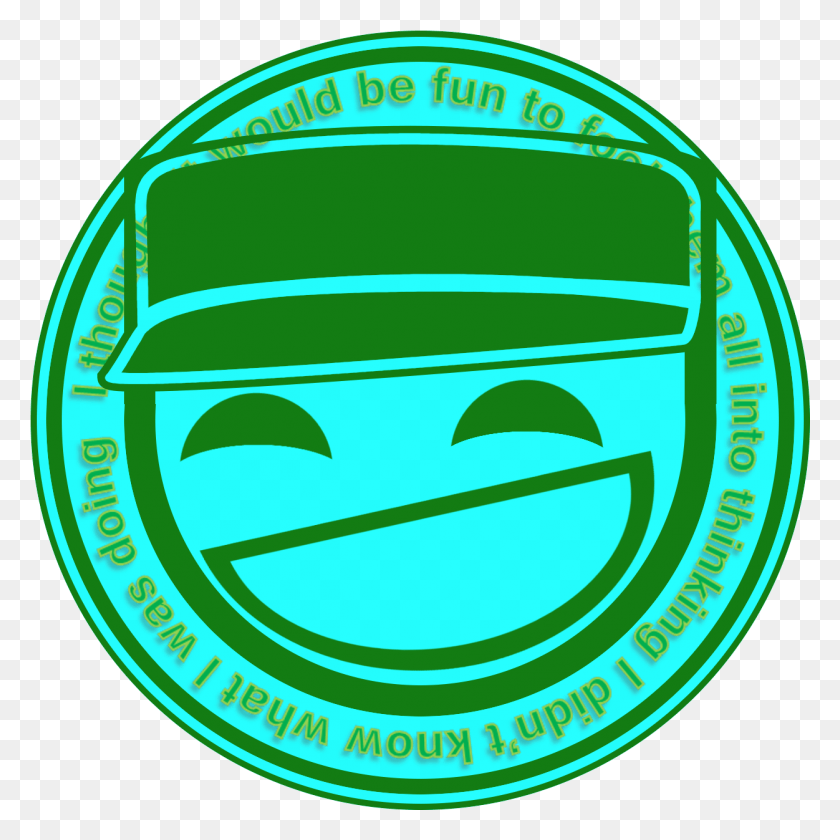 1251x1251 I Love The Laughing Man From Ghost In The Shell So Circle, Logo, Symbol, Trademark HD PNG Download