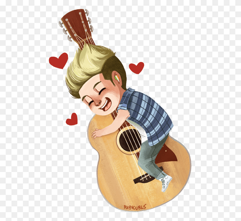 500x711 I Love These There Is A Harry One And He Is Hugging Niall Horan Fan Art, Person, Human, Leisure Activities HD PNG Download
