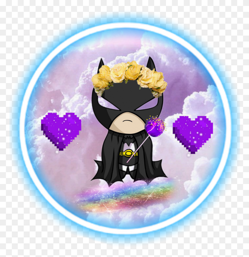 961x994 Descargar Png I Love This Chibi Batman Chibi Batman Icon Batman Shirt Design, Graphics, Purple Hd Png