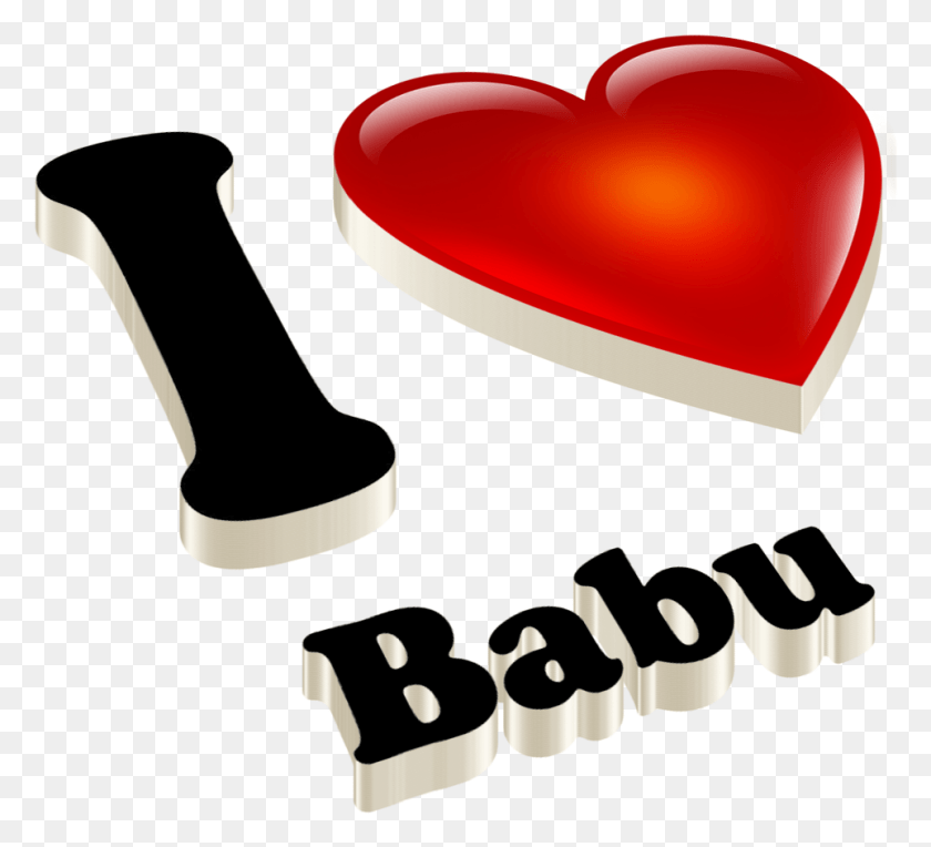 962x869 Descargar Png I Love You Babu Wallpaper Neha Nombre En Corazón, Pipa De Humo, Juego, Mano Hd Png