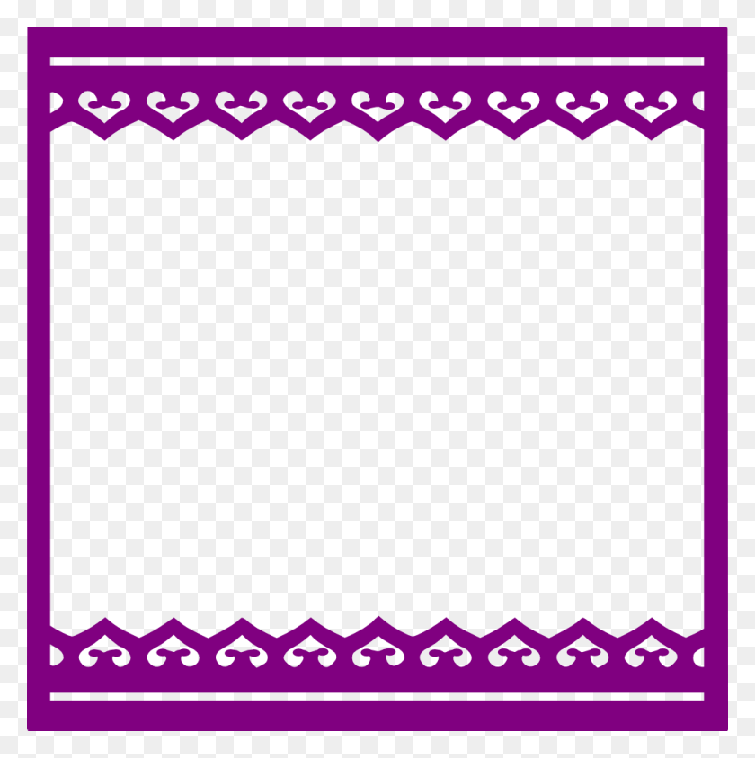 1036x1042 I Love You Borders And Frames Frame Border, Purple, Label, Text HD PNG Download